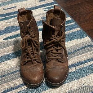 Steve Madden Brown Ankle Boots